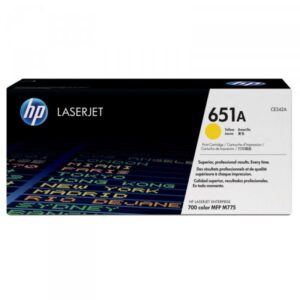 HP 651A (CE342A) gelb Tonerkartusche (CE342A)