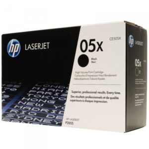 HP Original Toner Cart. CE505X (05X) black high capacity