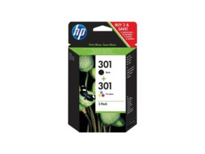 HP 301 (N9J72AE) schwarz, color Druckerpatronen, 2erSet (N9J72AE)