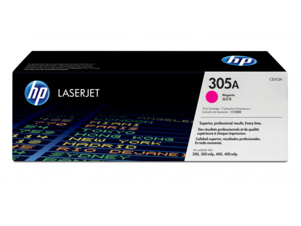 HP Original Toner Cart. CE413A (305A) magenta