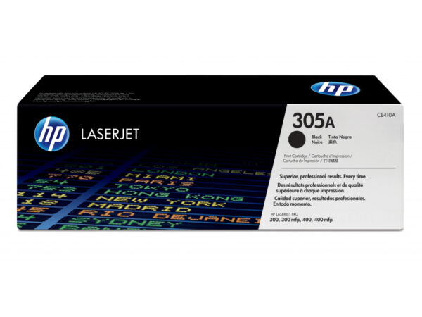 HP 305A (CE410A) schwarz Tonerkartusche (CE410A)