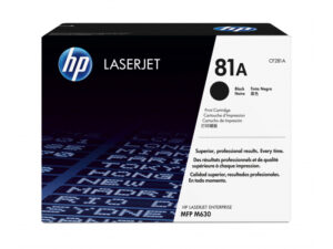HP 81A (CF281A) schwarz Tonerkartusche (CF281A)