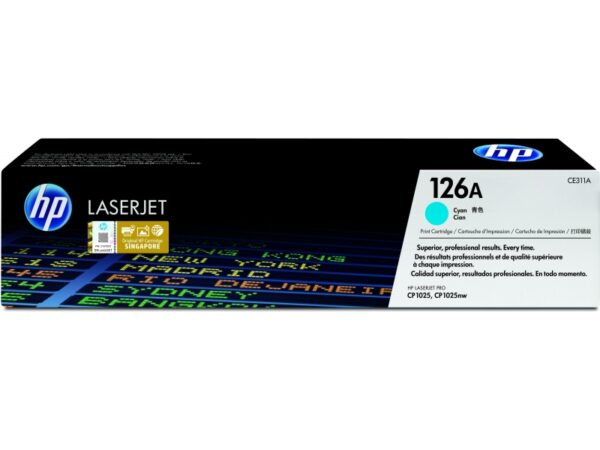 HP Toner Cart. CE311A (126A) cyan