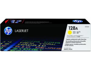 HP 128A (CE322A) gelb Tonerkartusche (CE322A)