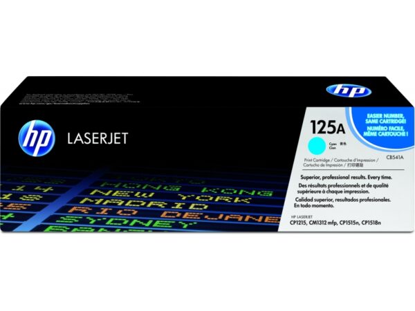 HP 125A (CB541A) cyan Tonerkartusche (CB541A)