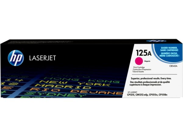 HP 125A (CB543A) magenta Tonerkartusche (CB543A)
