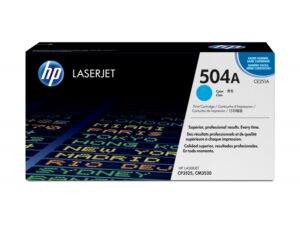 HP 504A (CE251A) cyan Tonerkartusche (CE251A)