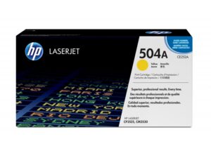 HP 504A (CE252A) gelb Tonerkartusche (CE252A)