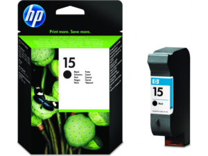 HP Ink Cart. C6615DE No.15  black (28ml)