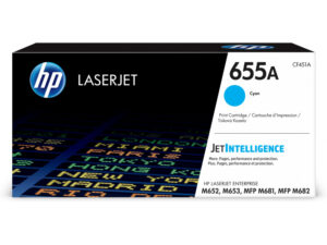 HP 655A (CF451A) cyan Tonerkartusche (CF451A)